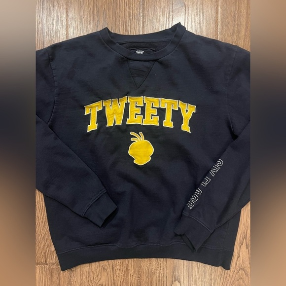 American Vintage Other - Vintage 90's Tweety Bird Sweatshirt Looney Tunes Six Flags Medium EUC